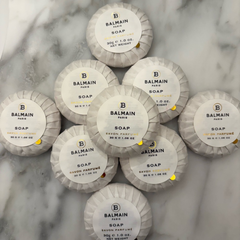 Balmain Paris Soap - Savon Parfumé lot of 9